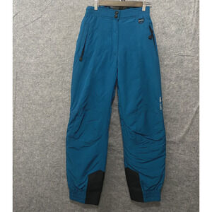 Vintage Hard Corps Snow Ski Pants‎ Womens Sz 8 Blue Insulated Pockets